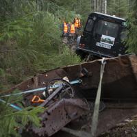 к промежуточному лагерю пришли в сумерках