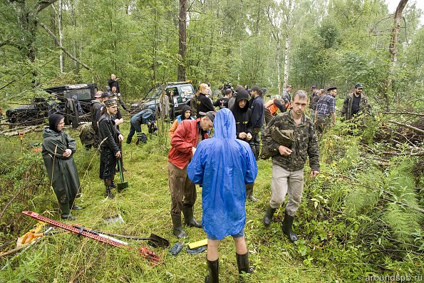 Два джипа доехали до места