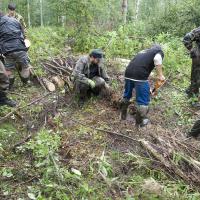 Угадывается контур бронеползунка