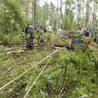 Посуху б/п тащил лебедкой Деф 