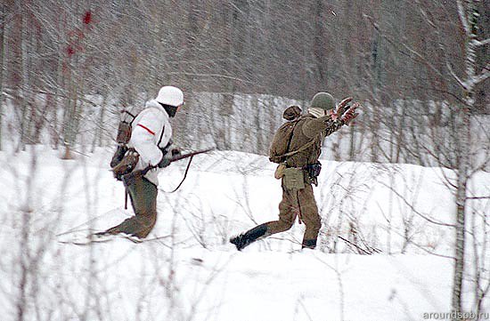 Пленный красноармеец. 