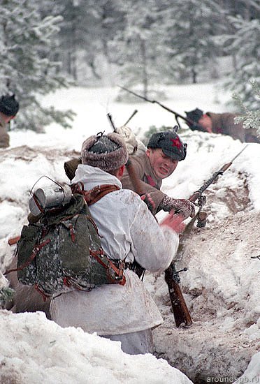 Схватка в траншее 