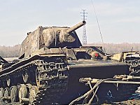Подъем танка КВ-1