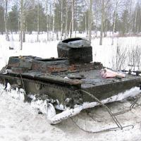 Подъем танка Т-38 