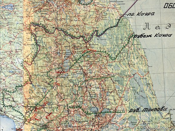 Передовой и основной рубежи Карельского укрепрайона