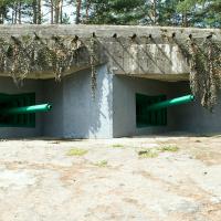 Сохраненный полукапонир в Сестрорецке