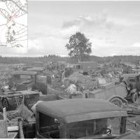 Фотографии окружения 43 СД в Порлампи (август 1941)
