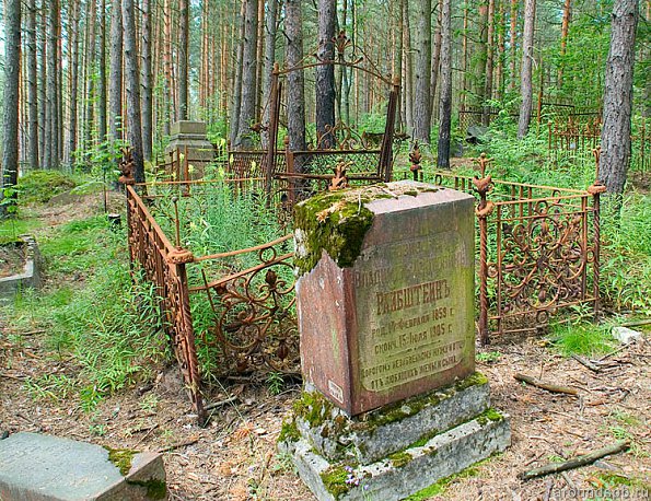 уничтоженное еврейское кладбище в Сестрорецке