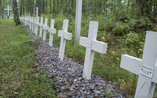 финское военное кладбище в Куйкканиеми