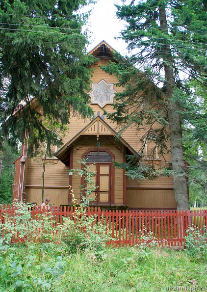 церковь лютеранская. д.Леппяниеми. 1892 год
