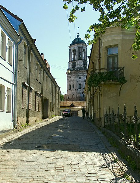 улица Водной Заставы. Часовая башня. XV век