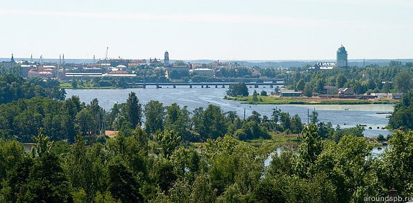 вид с водонапорной башни