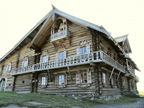 Дом Ошевнева из д. Ошевнево. 2-я половина XIX века. Кижи