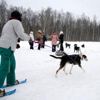 Буксировка лыжника