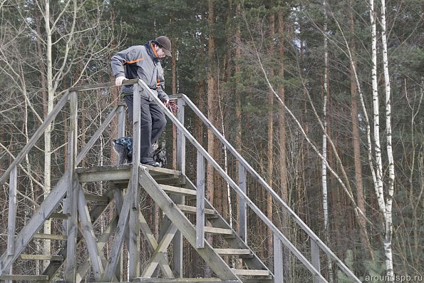 Первый раз на горке